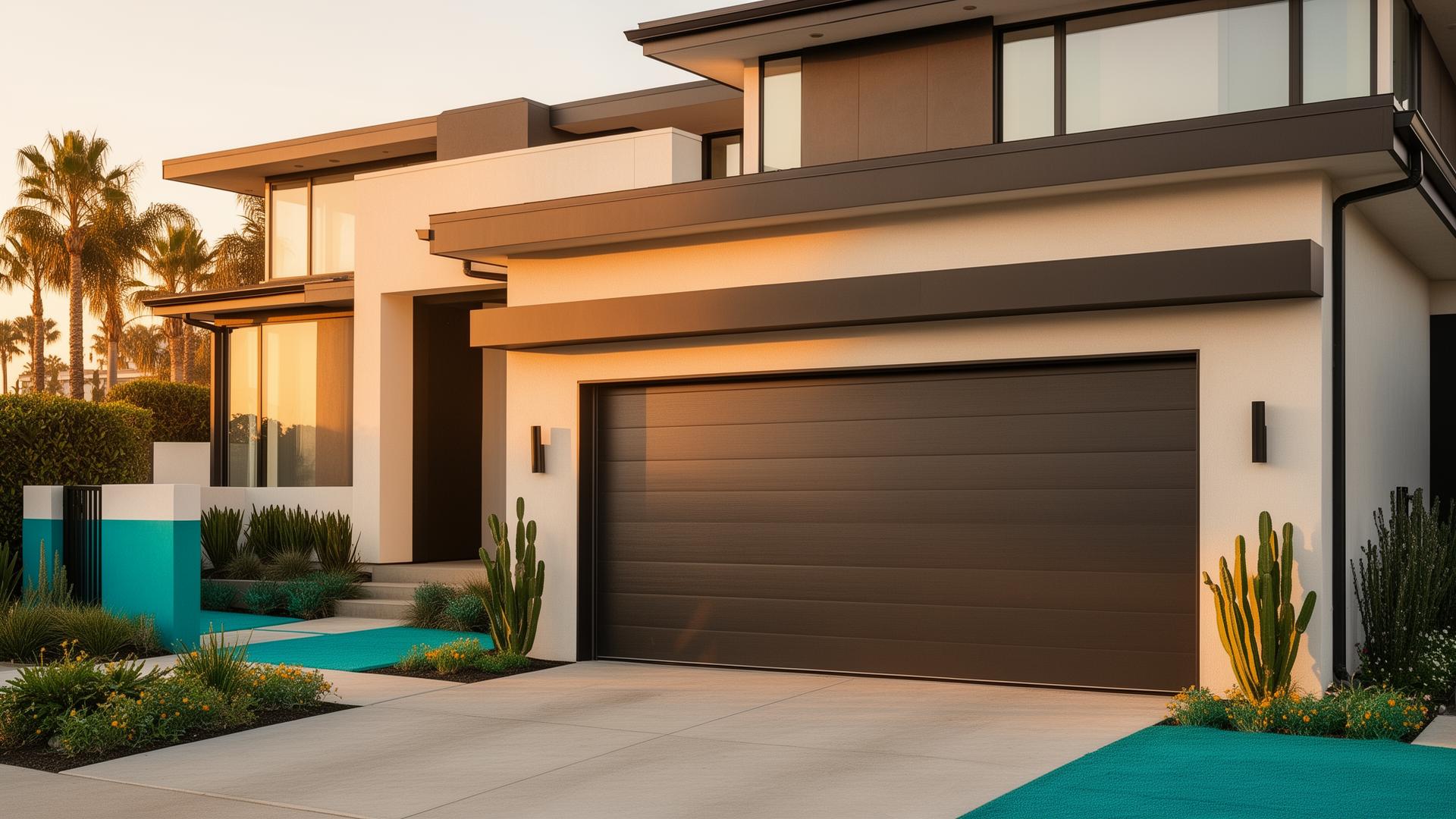 Modern garage door installation in El Segundo - professional service by licensed technicians